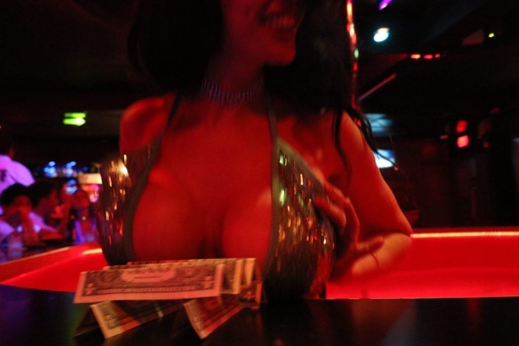 cash cleavage glitter dress nightlife